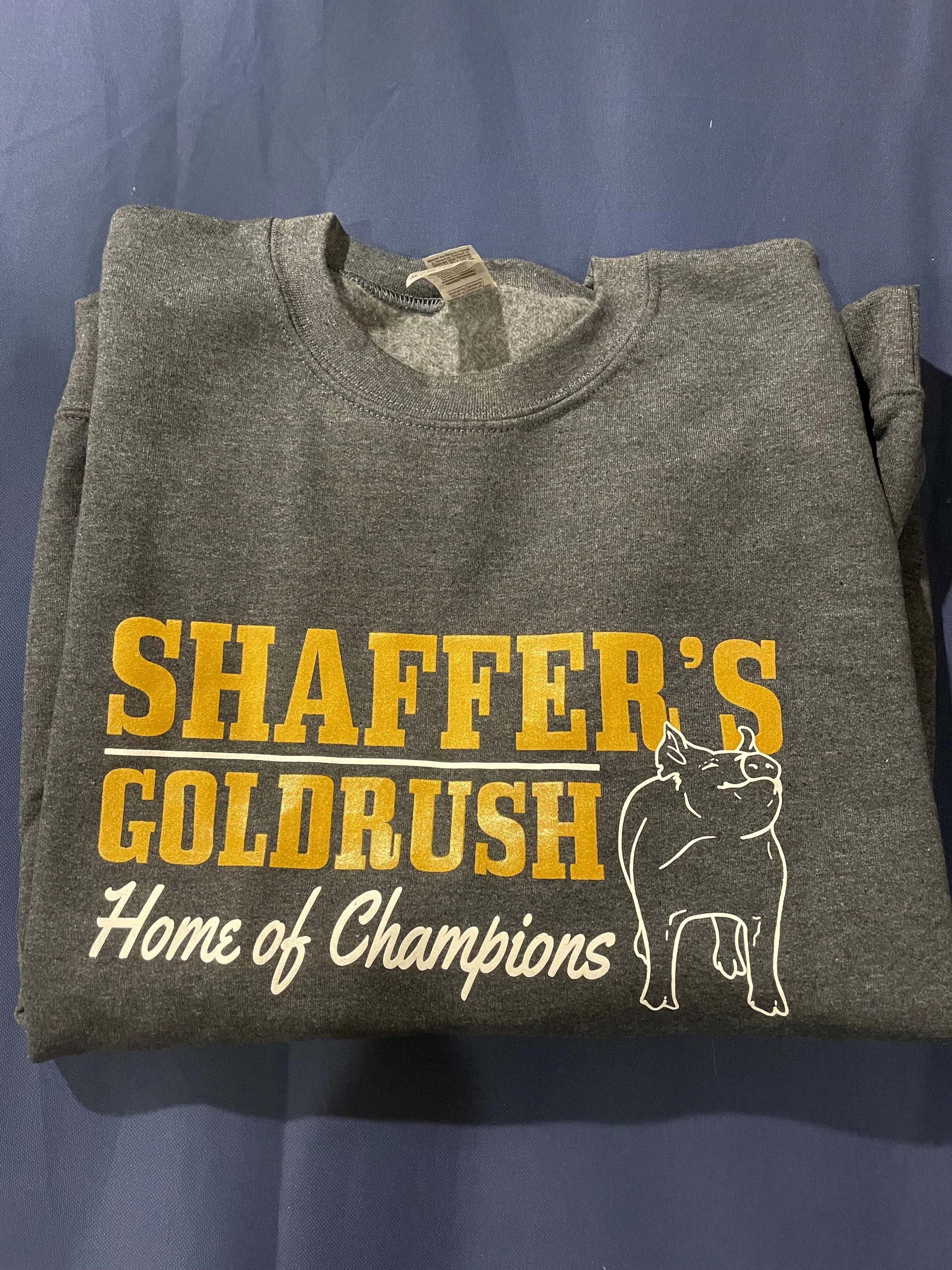 Gold rush online sweatshirt